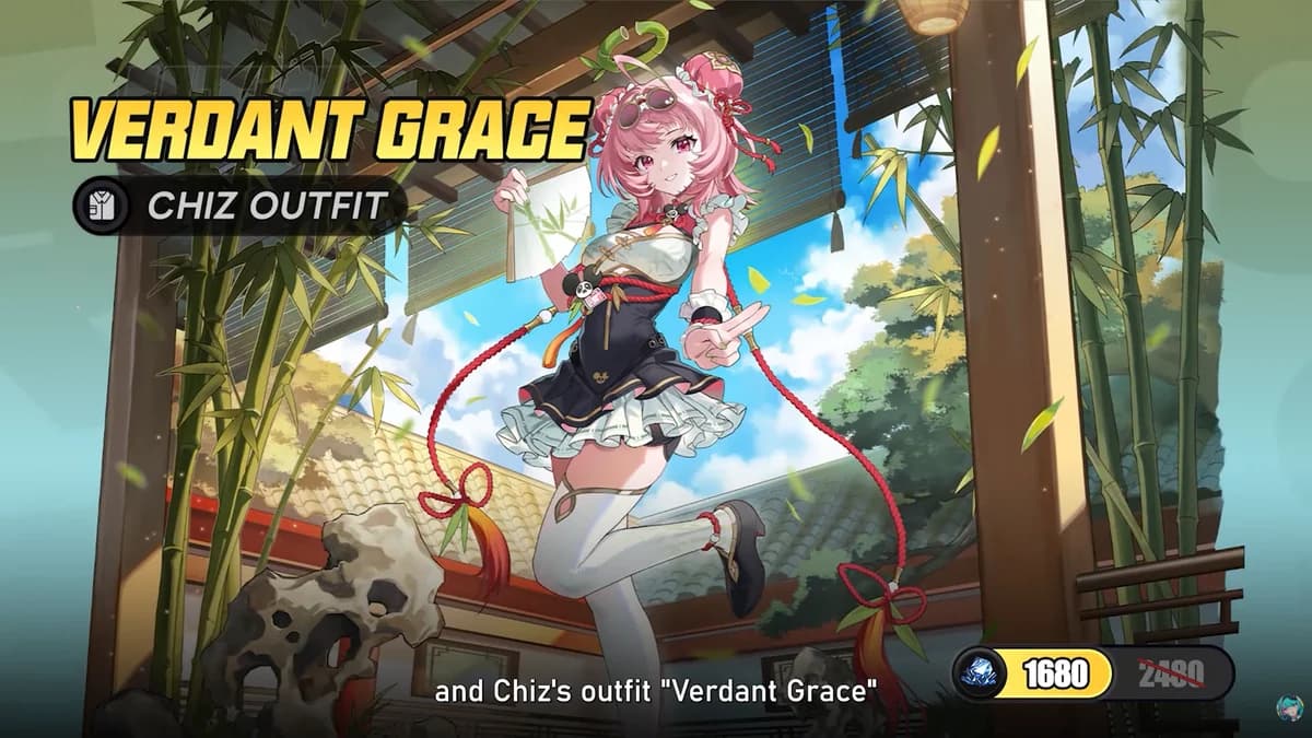 NTE Chiz skin Verdant Grace outfit — Neverness to Everness Version 1.0 cosmetics