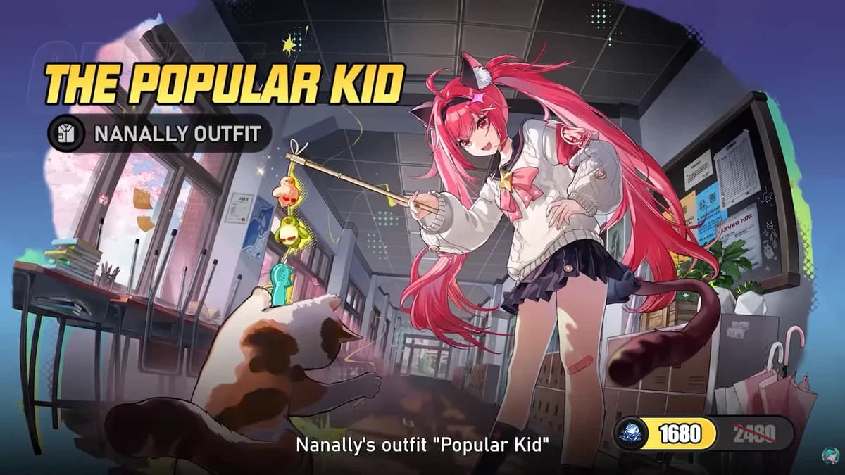 NTE Nanally skin The Popular Kid outfit — Neverness to Everness Version 1.0 cosmetics