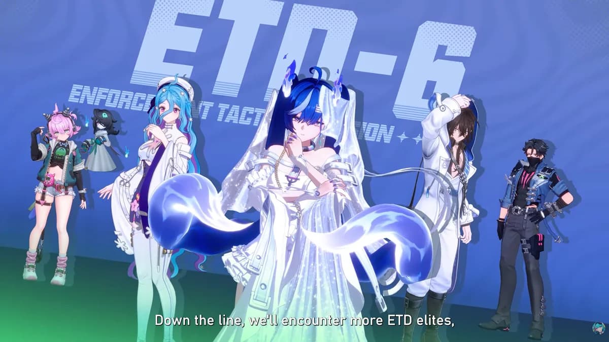 NTE ETD-6 enforcement tactical division — future characters Neverness to Everness