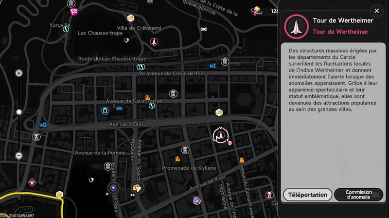 NTE signal towers on the map, 100 XP each in Neverness to Everness