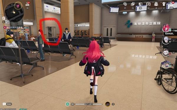 Safety passages inside Nameless Hospital NTE