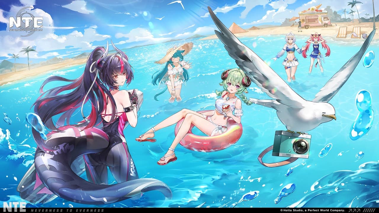 NTE Summer Time trailer, showing the seasonal content in Version 1.3
