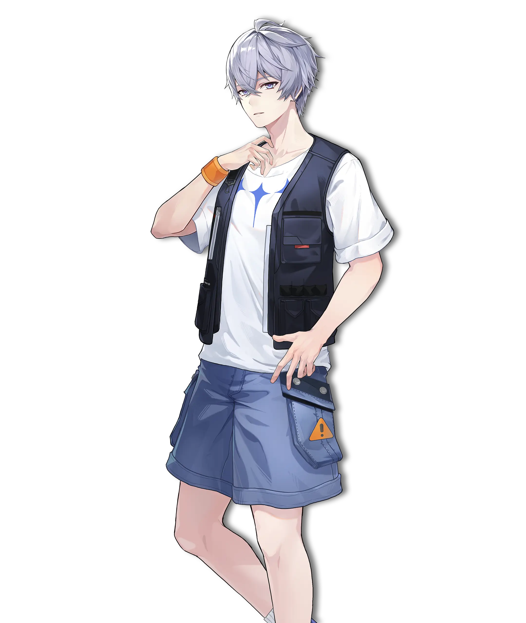 Zero — City Wanderer skin (male version) | Neverness to Everness (NTE)