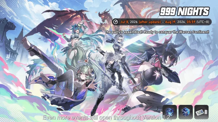 999 Nights Permanent Mode — NTE event art | Neverness to Everness