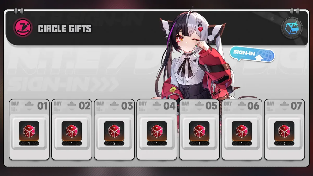 Circle Gifts — NTE event art | Neverness to Everness