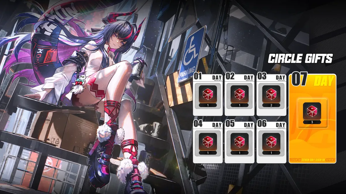 Circle Gifts — NTE in-game event art | Neverness to Everness Version 1.2