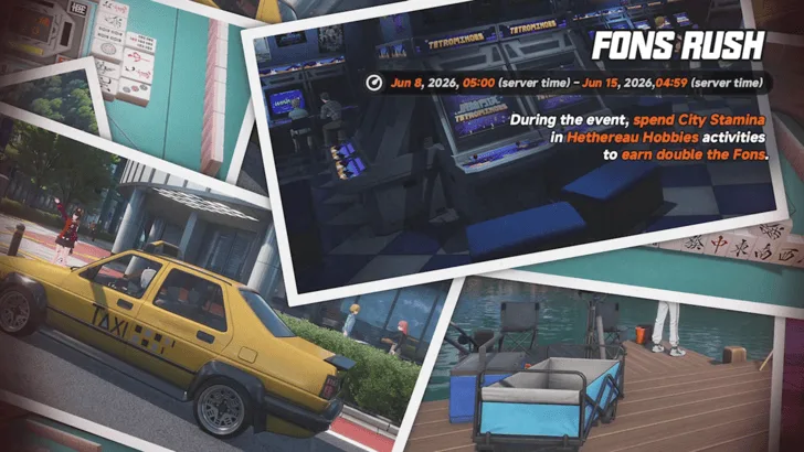 Fons Rush — NTE event art | Neverness to Everness
