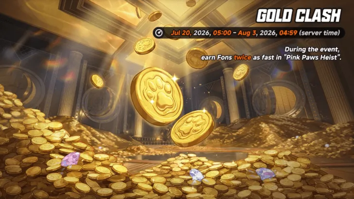 Gold Clash — NTE event art | Neverness to Everness