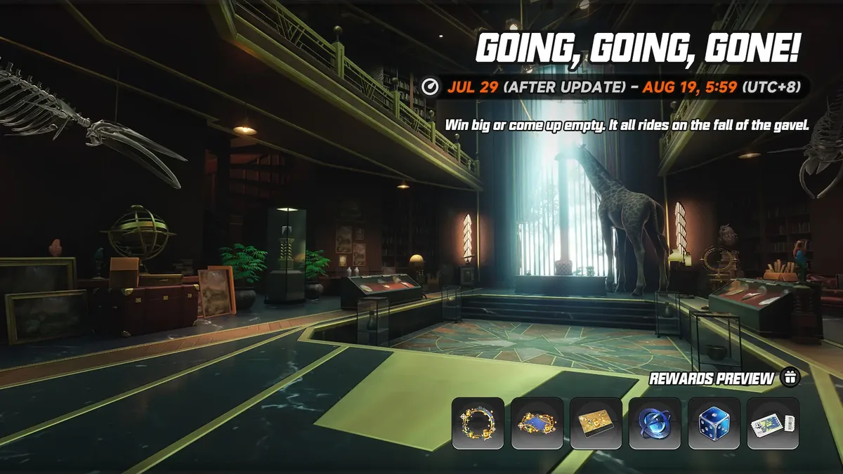 Going, Going, Gone! — NTE event art | Neverness to Everness