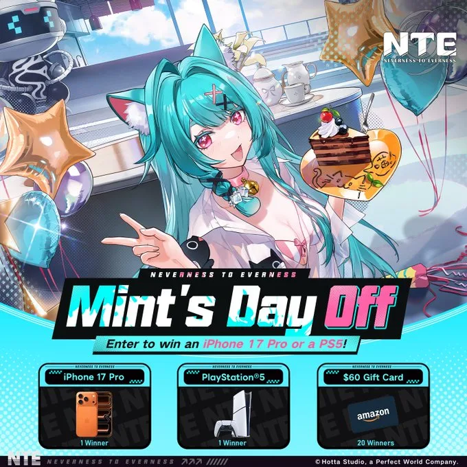 Mint's Day Off — Community Event — NTE in-game event art | Neverness to Everness Version 1.2