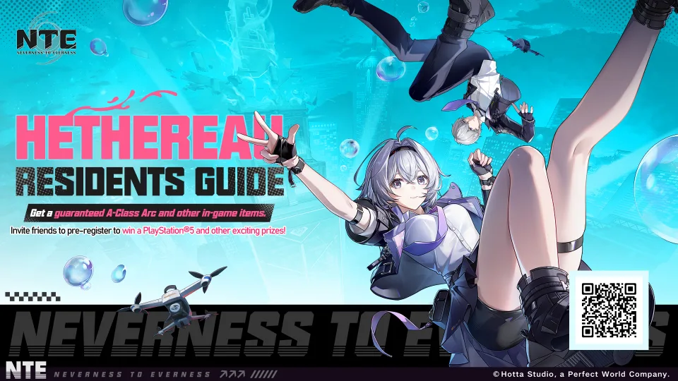 Hethereau Residents Guide — NTE event art | Neverness to Everness