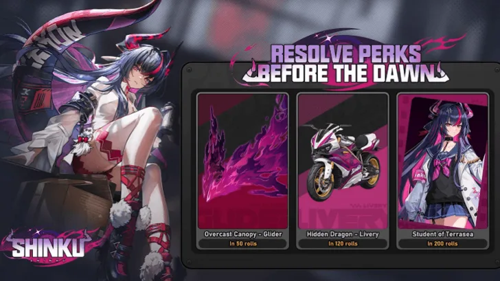 Resolve Perks — NTE event art | Neverness to Everness