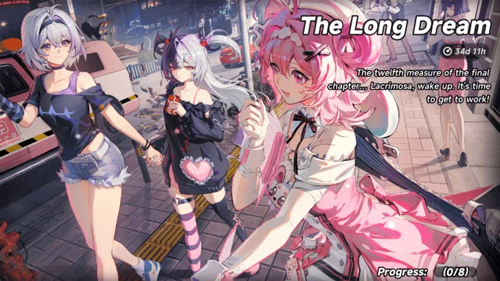 The Long Dream — NTE event art | Neverness to Everness