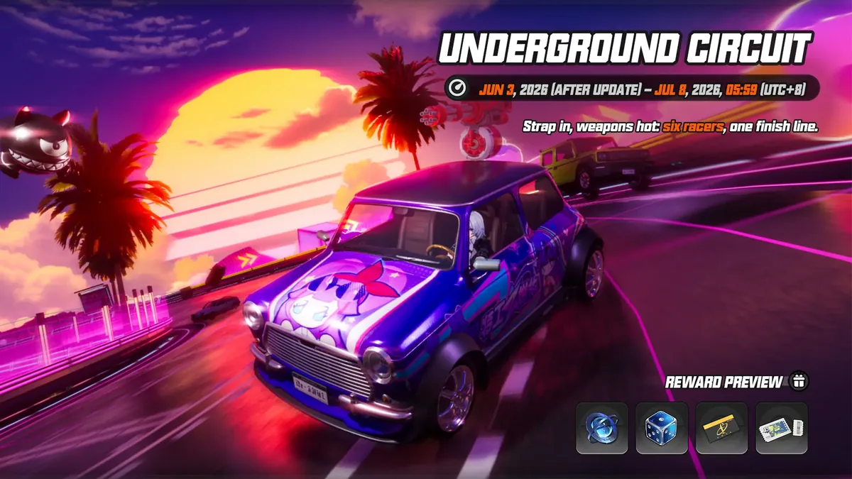 Underground Circuit — NTE event art | Neverness to Everness