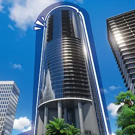 Pegasus Residence building exterior — NTE property | Neverness to Everness