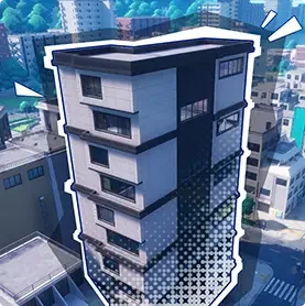 Wiener Apartments building exterior — NTE property | Neverness to Everness