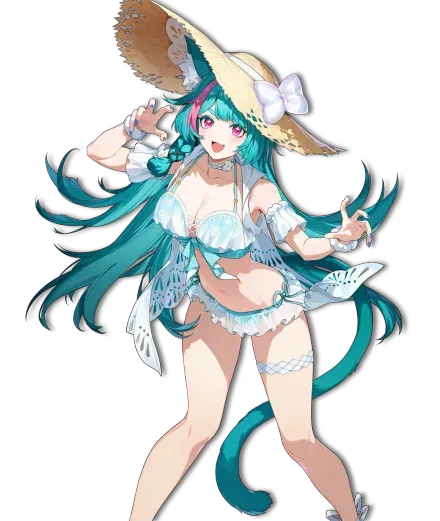 Saltwater Taffy — NTE character skin (Mint) | Neverness to Everness