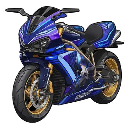 Eibon's Blue Phantom - Livery — NTE vehicle skin (Blizzard-V4) | Neverness to Everness