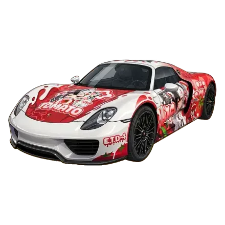 Tomato Dash - Livery — NTE vehicle skin (Porsche 918 Spyder) | Neverness to Everness